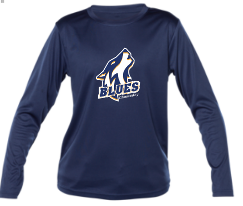Chandail manches longues logo OFFICIEL 100% polyester