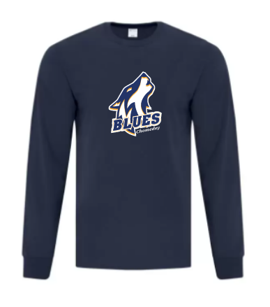 Chandail manches longues logo original 100% cotton